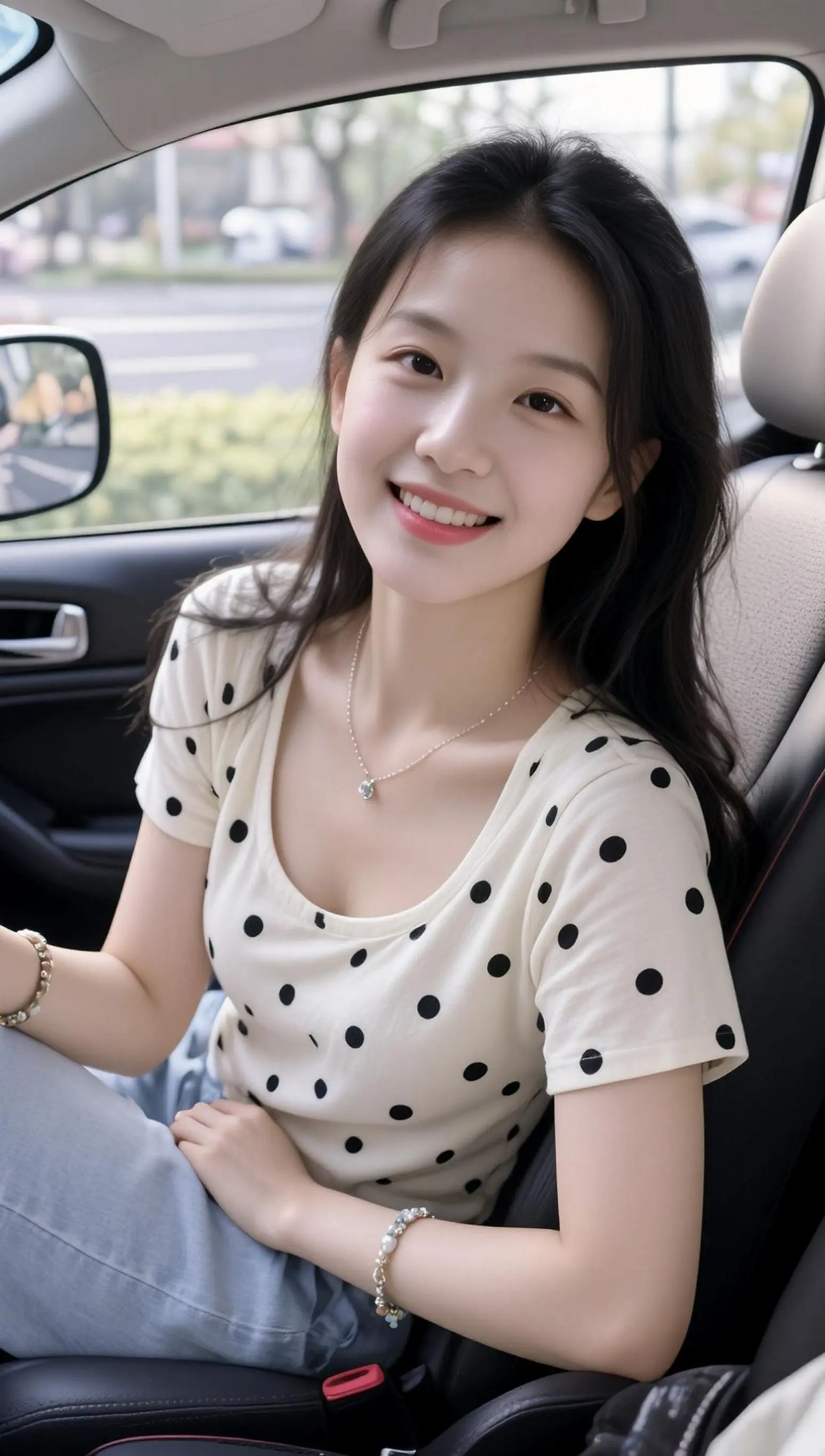 AI车内生活照 ai创作