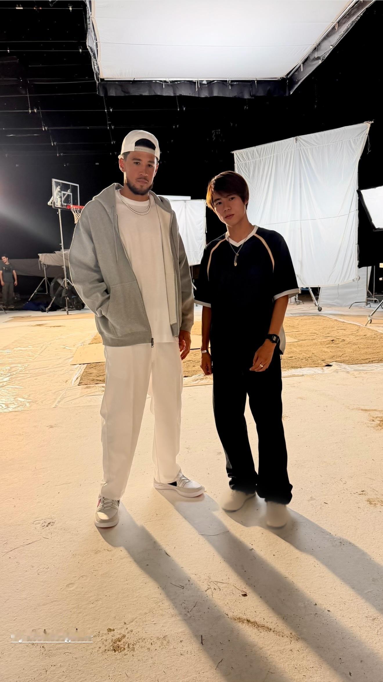Devin Booker × Yuto Horigome🏀🛹 ​​​