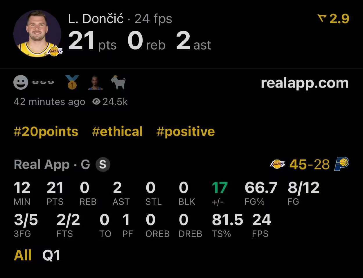 单节21分，全场不得84分湖人vs步行者