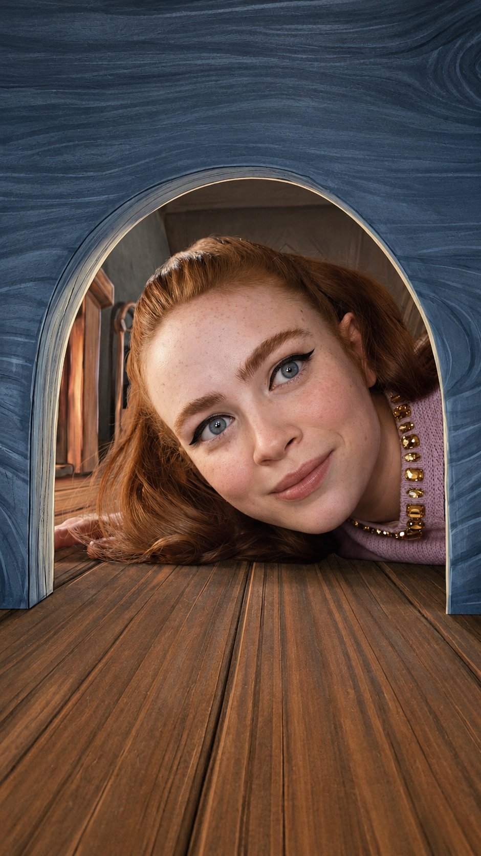 Sadie Sink for Prada Holiday 2026 campai