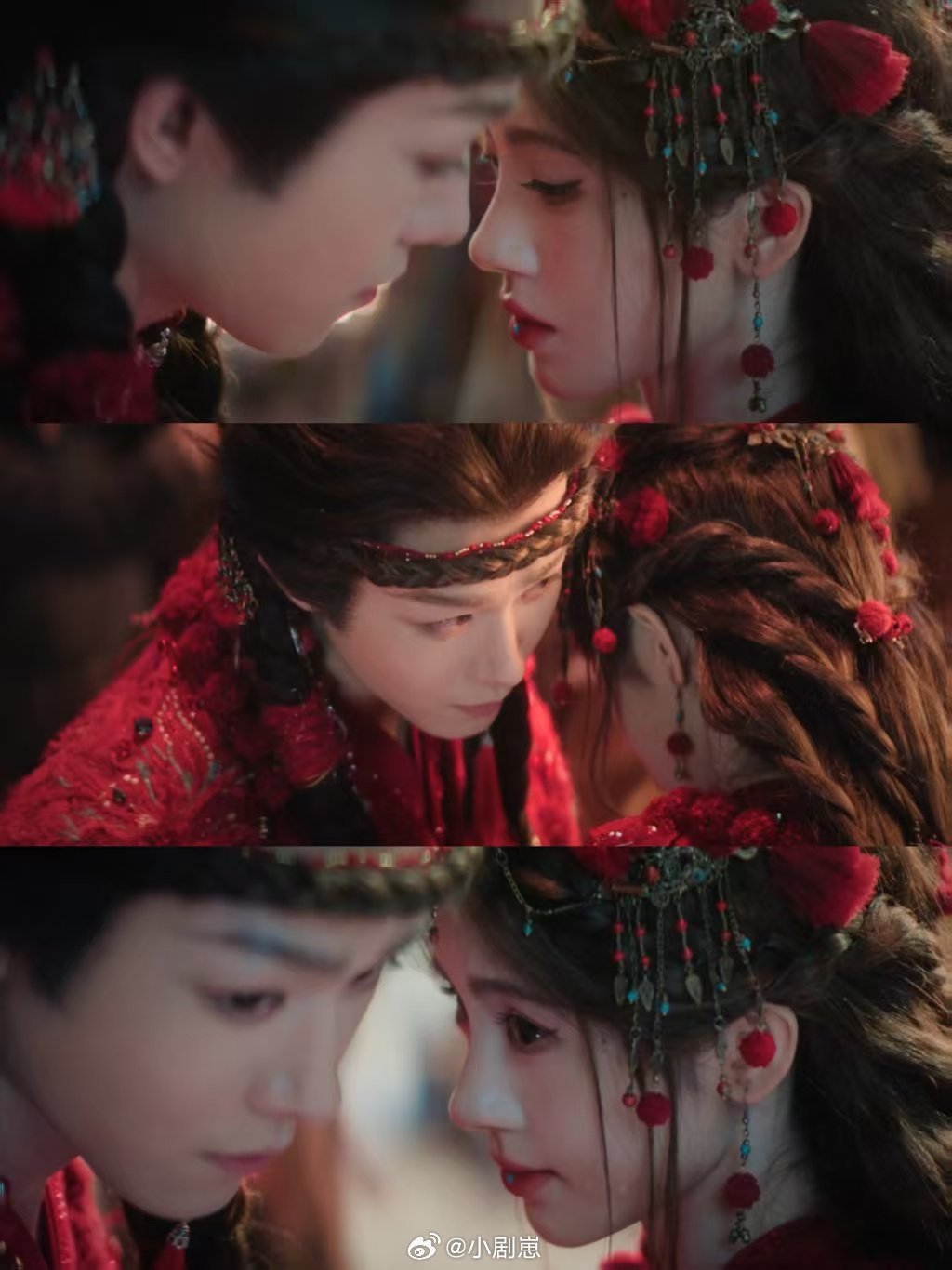 露芜衣寄灵大婚世界寄露大婚名场面太绝了，老龙和小狐狸太好嗑，这对异性恋真的又甜又