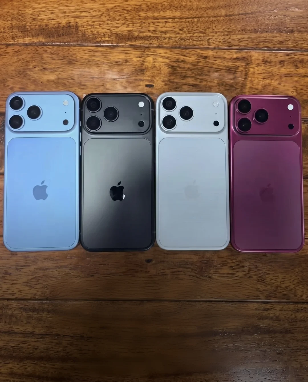 传闻中的iPhone 18 Pro配色，黑色回归