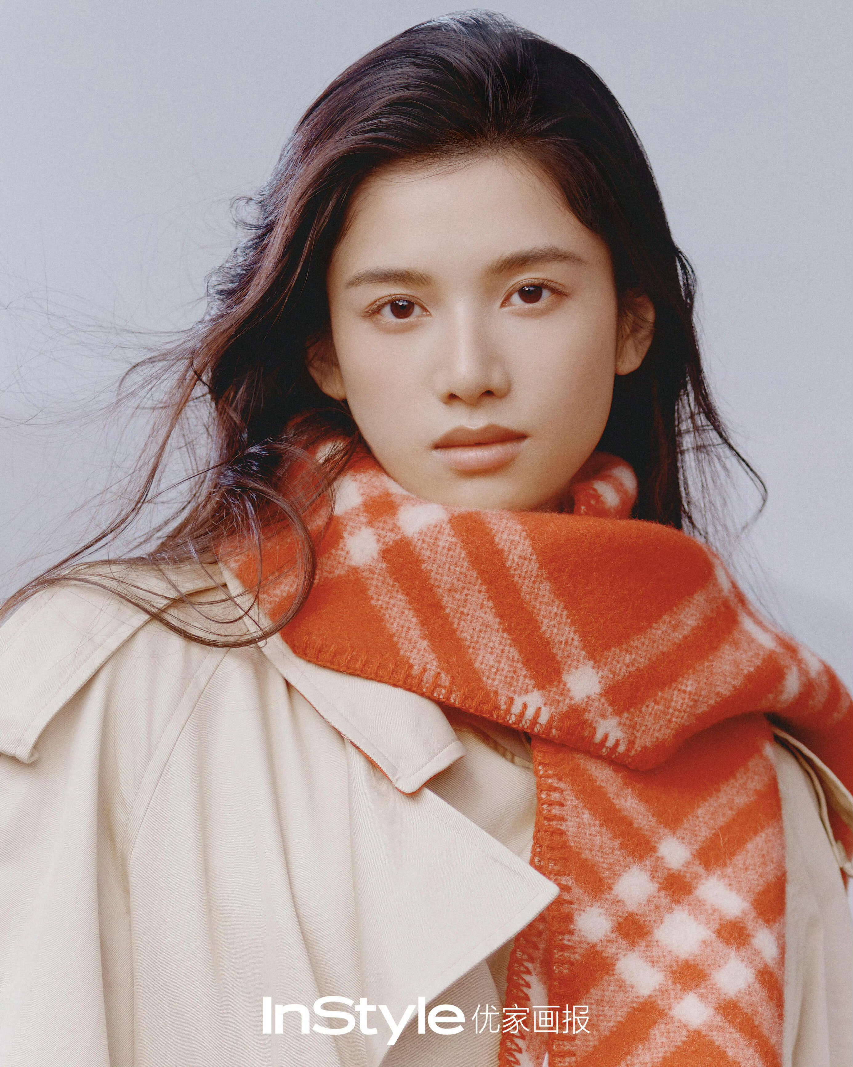 越素越美的张婧仪这张太超模了！张婧仪