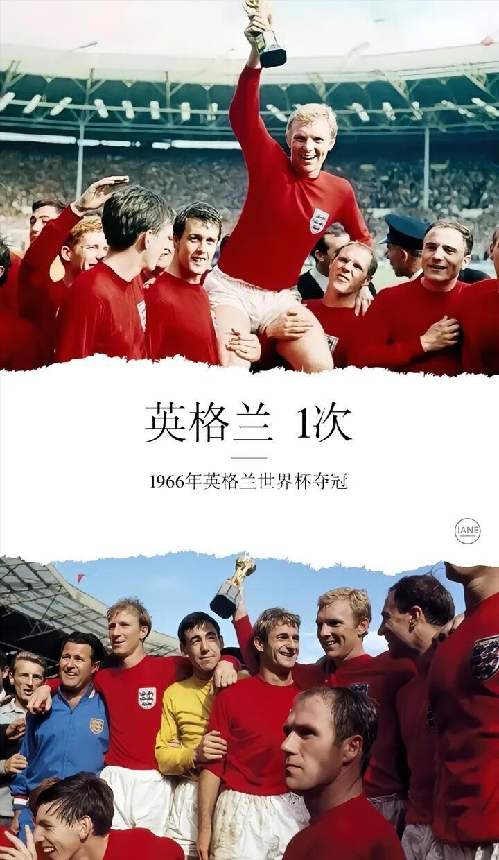 历届世界杯获得冠军的八个国家 