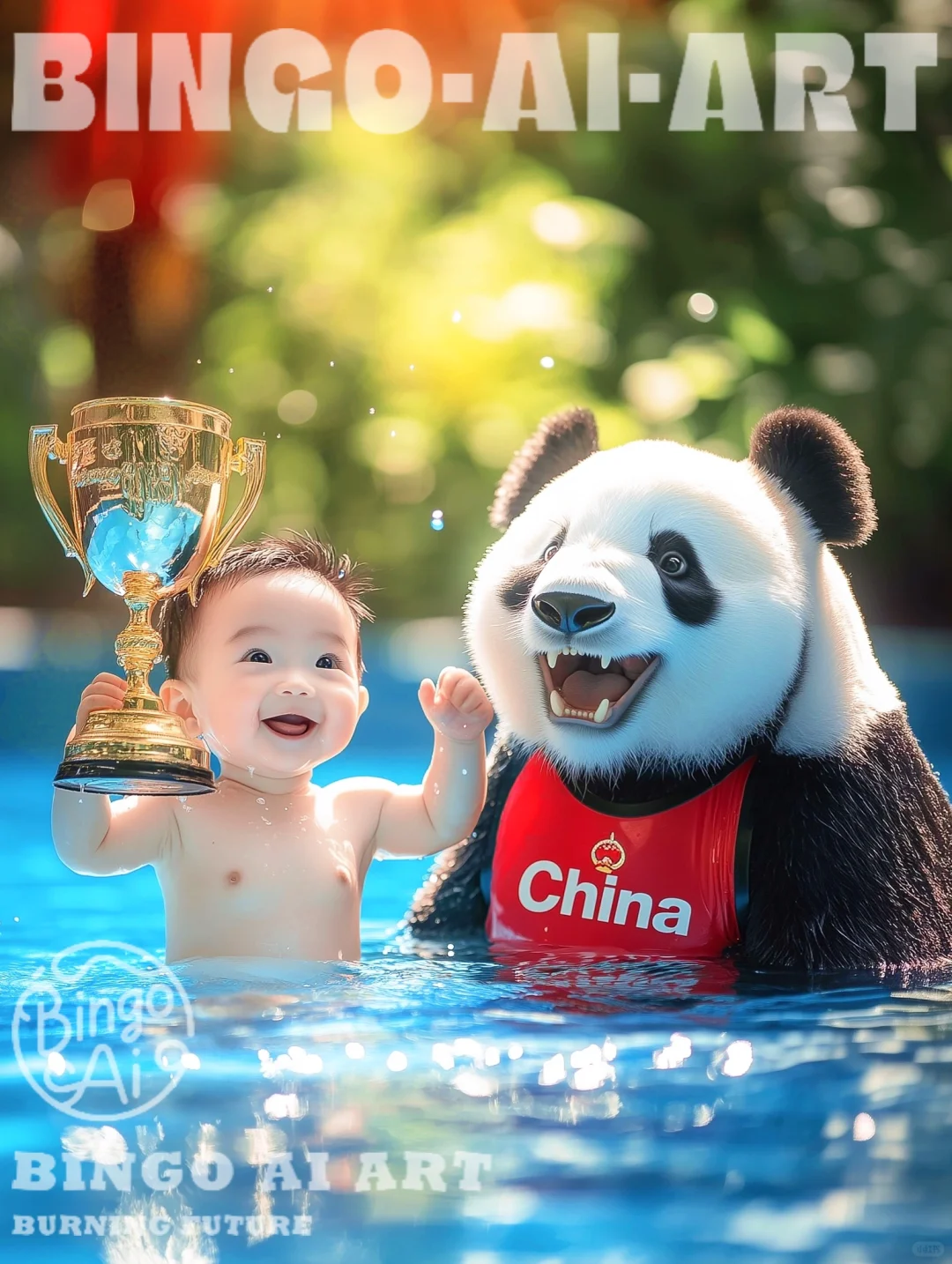 潘展乐mini潘🐼：🇨🇳中国队我为你骄傲