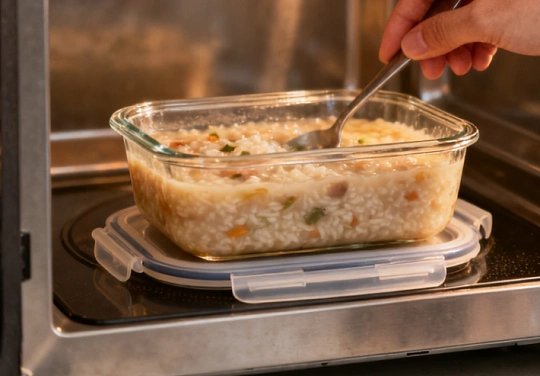 千万别用塑料容器加热食物日常塑料盒、外卖盒、保鲜袋大多不耐高温，用微波炉或开水加