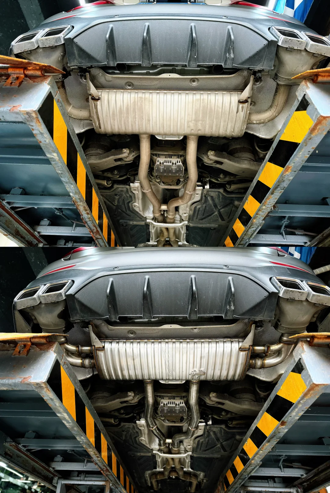 奔驰GLC63运动排气还原V8拥有的咆哮