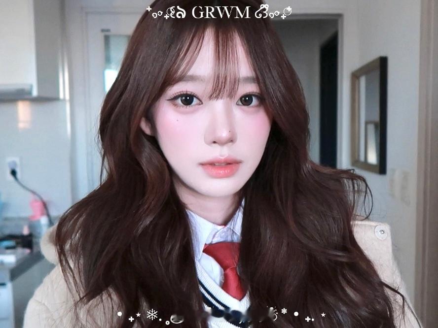 🍠发这个妆！还有弄刘海的过程 