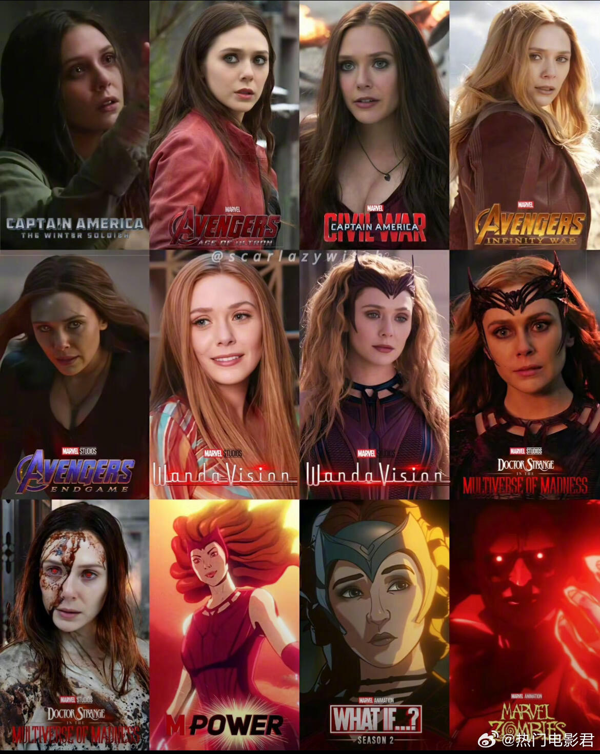 漫威最喜欢的英雄没有之一！漫威绯红女巫旺达