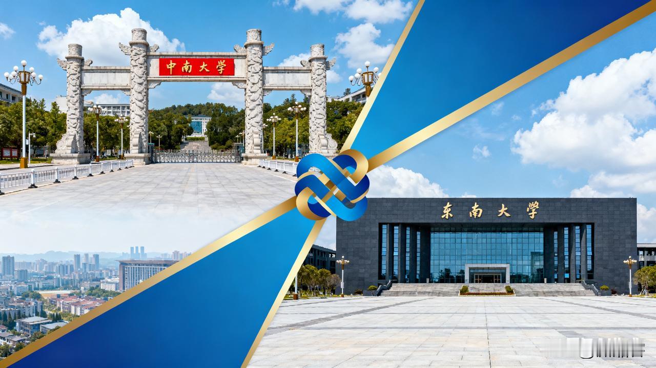 中南大学VS东南大学，相同的专业孰强孰弱一目了然，东南虽然整体上完胜中南大学，不