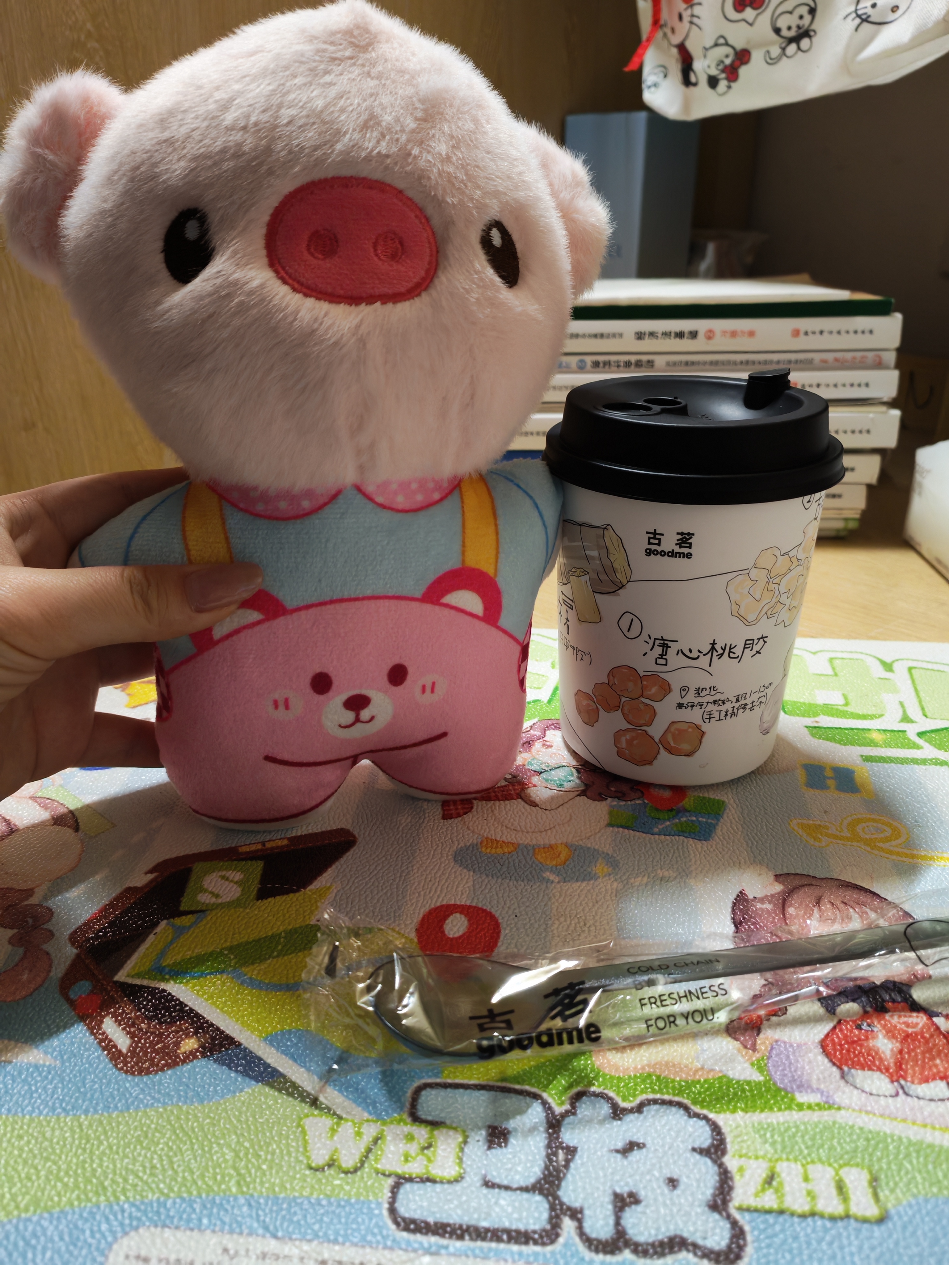 喝到女神同款了