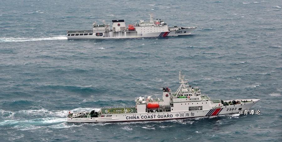 岛内绿媒报道，台湾“海巡署”发布的数据显示，中国大陆海警船和科研船在内的船舰6月