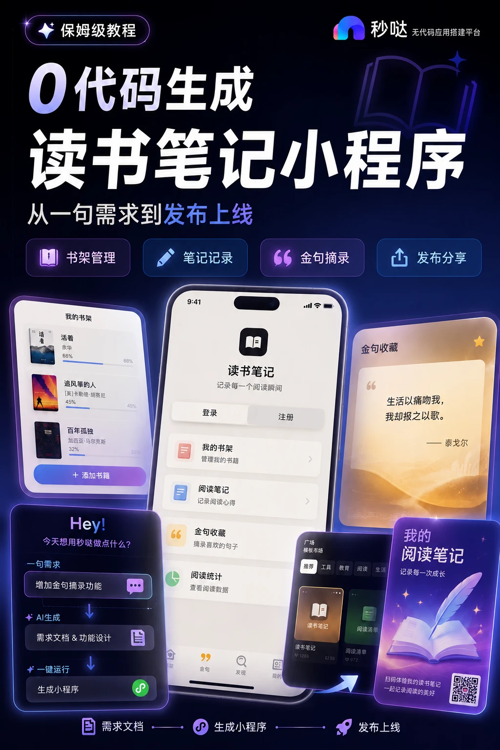 不会编程，也能做自己的读书笔记工具