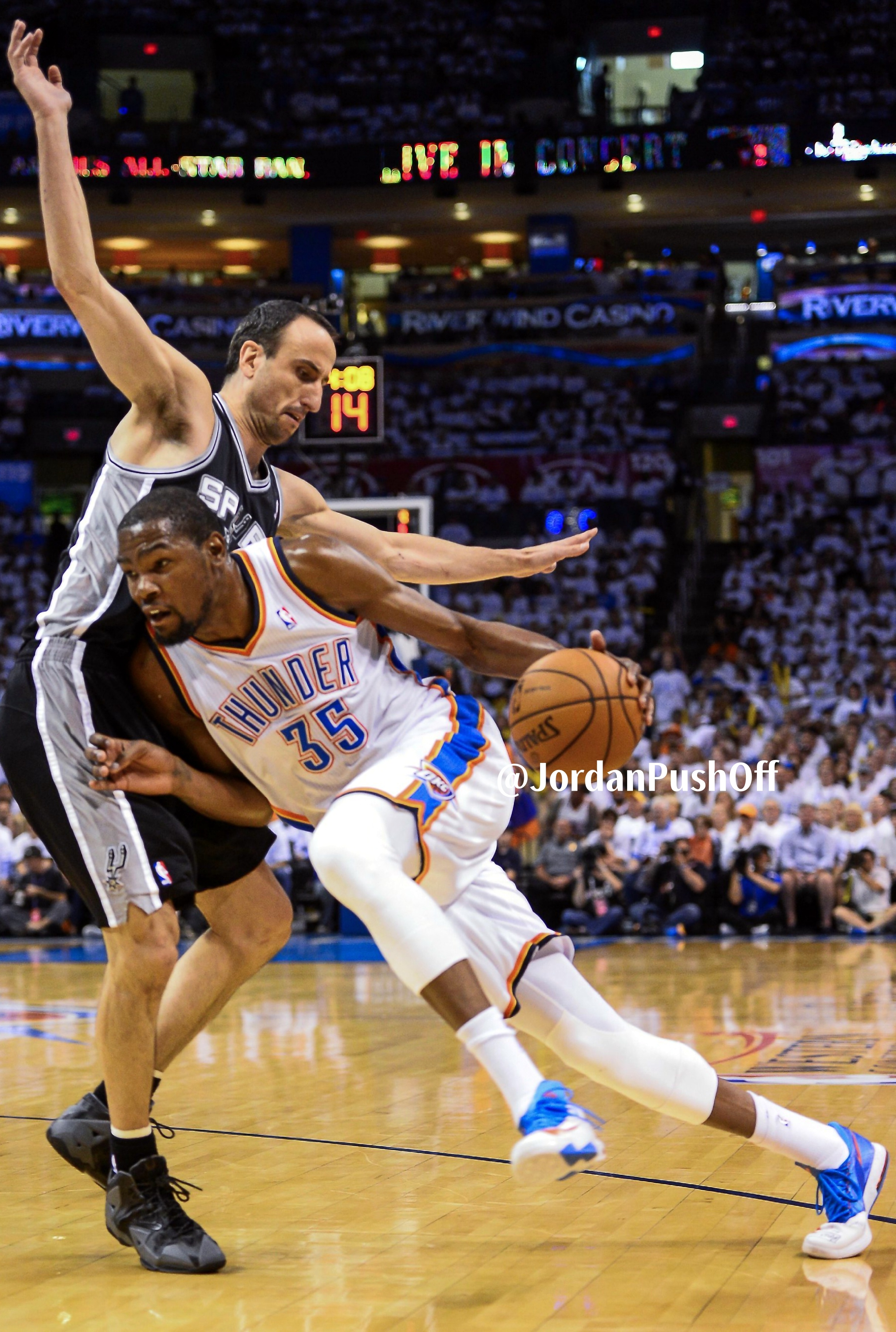 Kevin Durant 2014nba杜兰特吉诺比利