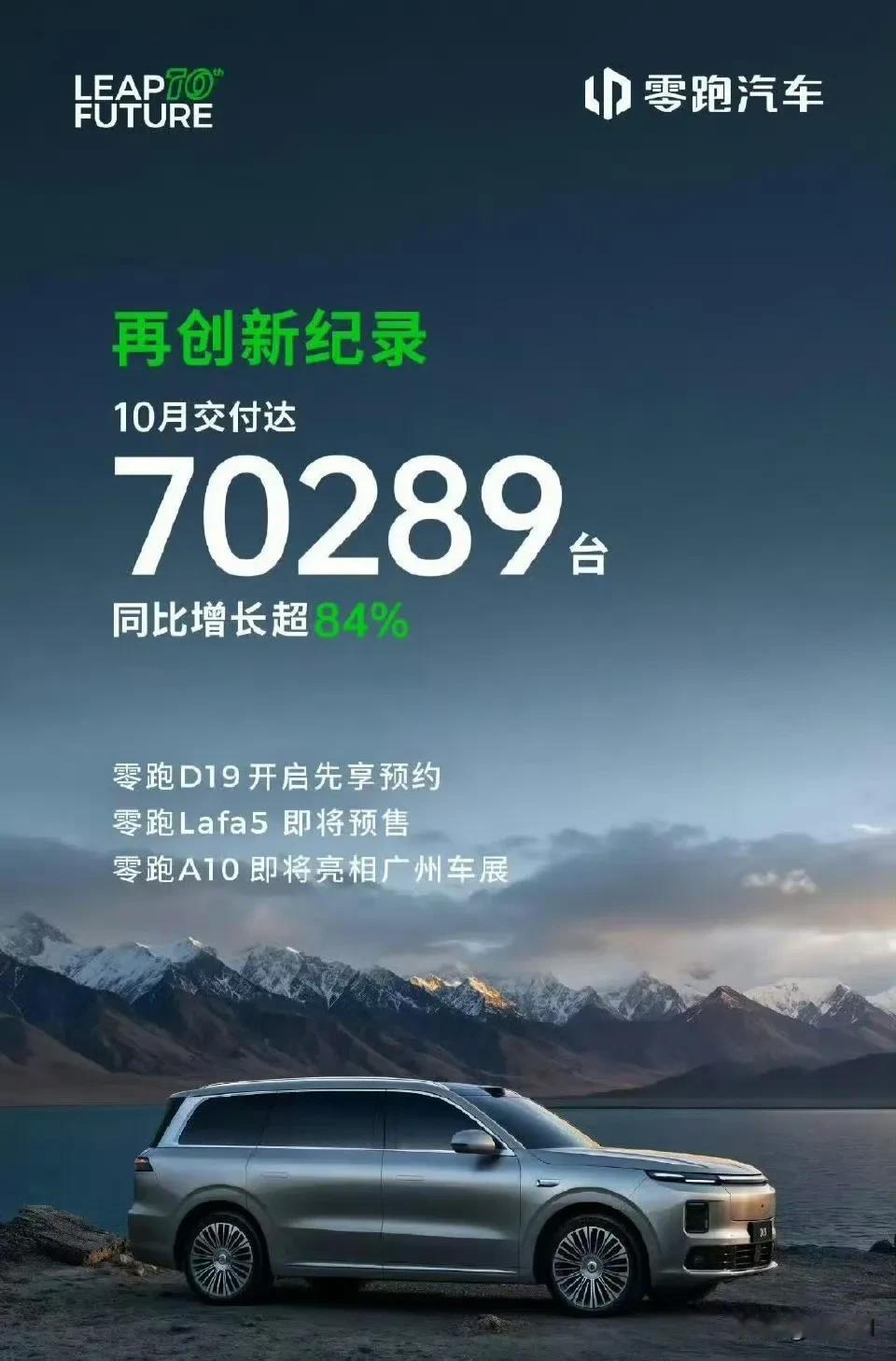 如果说2023年是理想年，那2025年就是零跑年。
2023年是理想最风光的一年
