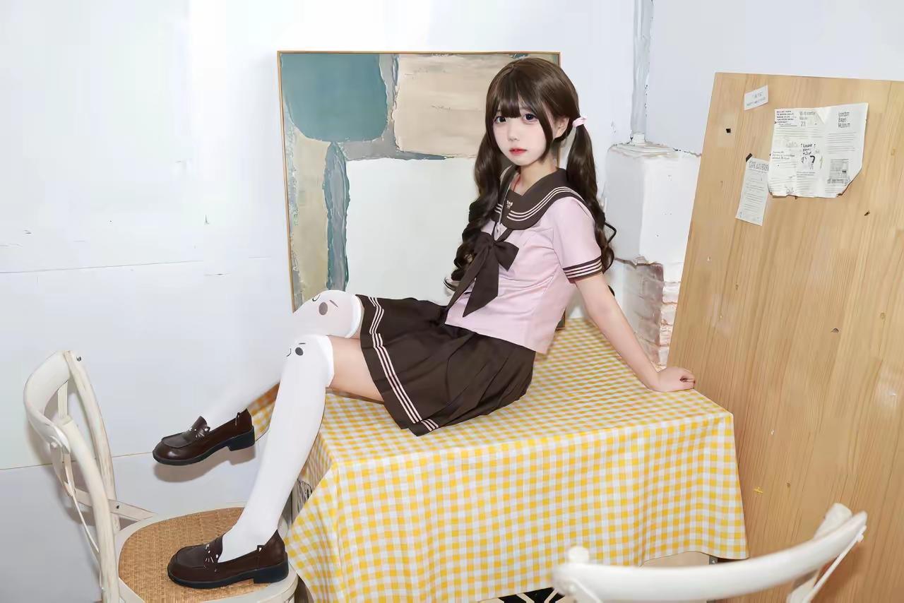 少女心爆棚的日系校服风，甜美可爱！💕