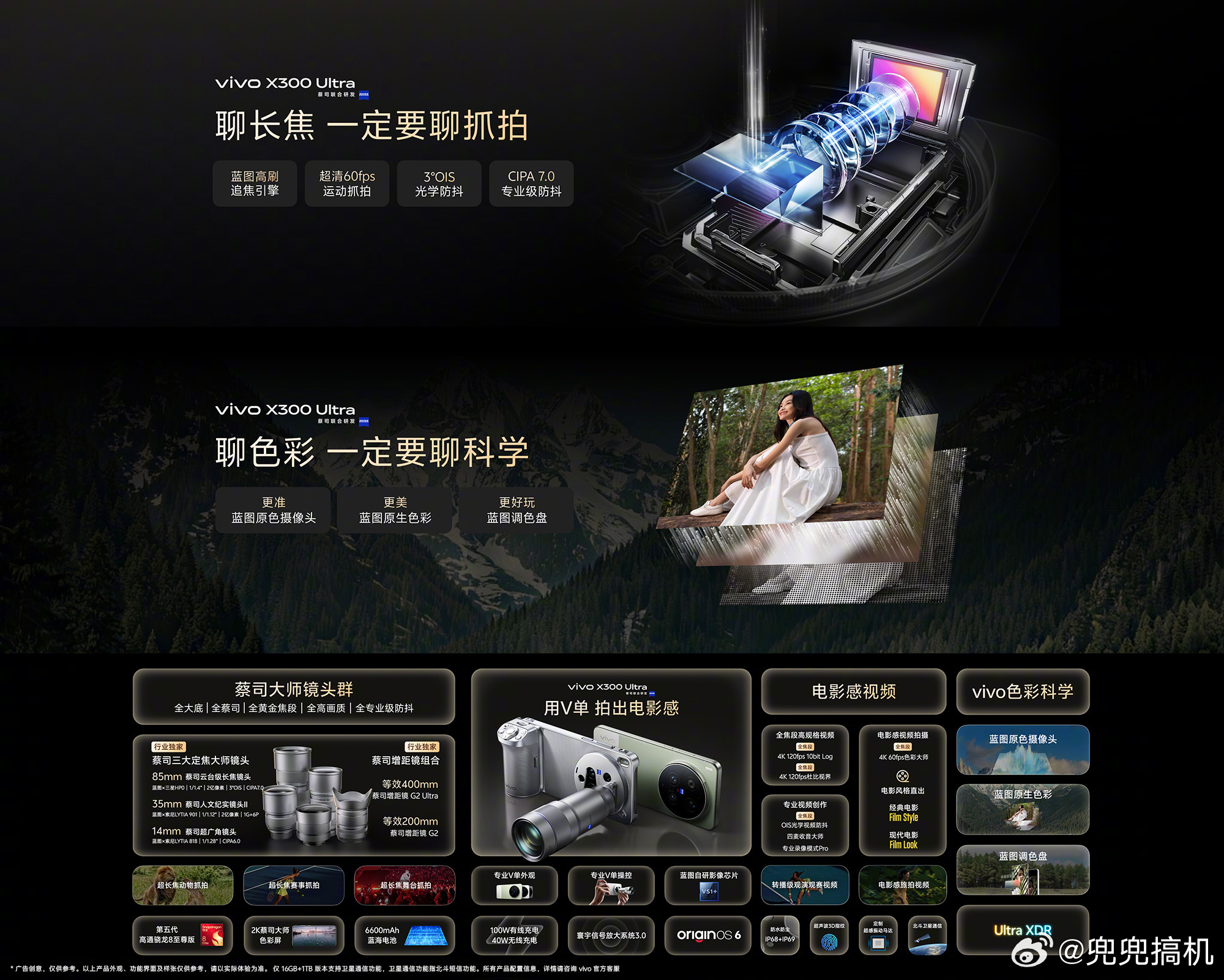 vivo X300 Ultra正式发布，12GB+256GB版6999元起，最高