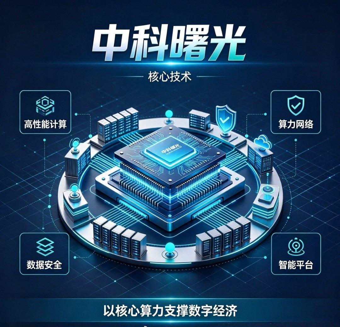 中科曙光核心技术如下！

1. 浸没式相变液冷技术
服务器浸入低沸点氟化液，靠沸