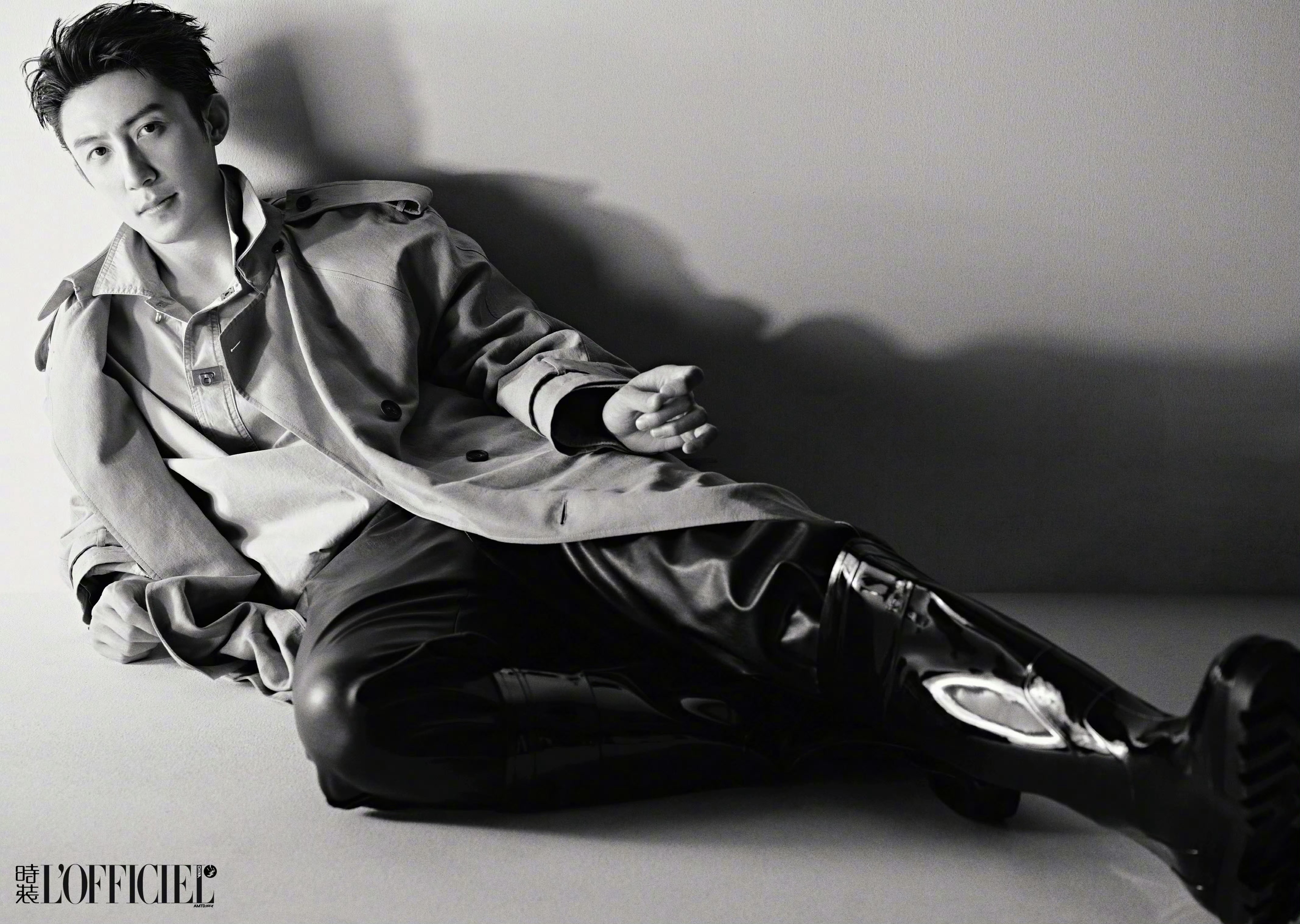 黄景瑜✖️时装L'OFFICIEL 四月刊封面大片黄景瑜时装四月封面
