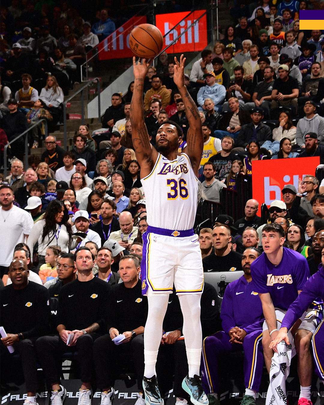 | 第三节🔚湖人8️⃣4️⃣ - 8️⃣1️⃣爵士对手反扑之势猛烈，但节末球队