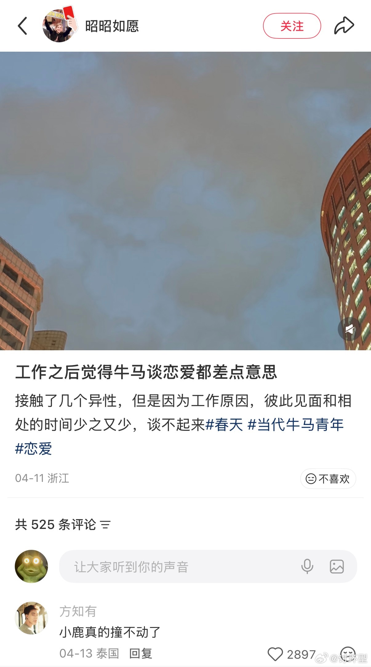 小鹿真的撞不动了 