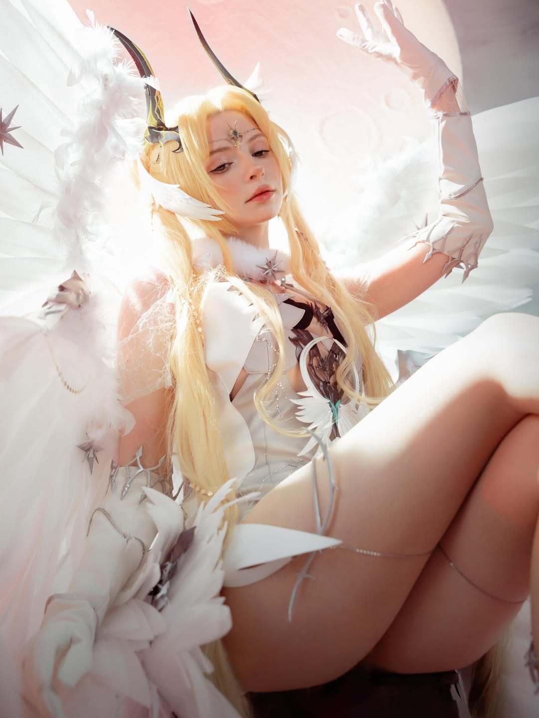碍事梨vs碍事梨 今日cosplay梨——《二重螺旋》芙罗拉梨第2弹