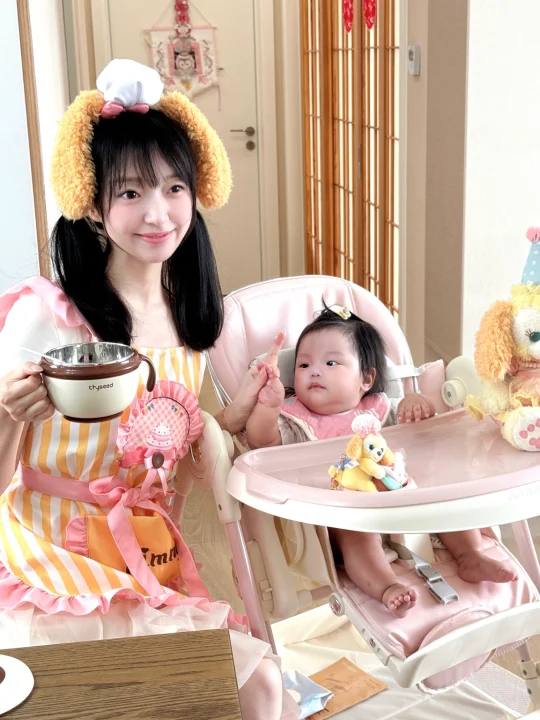 当我打扮成饼饼喂宝宝辅食🥖