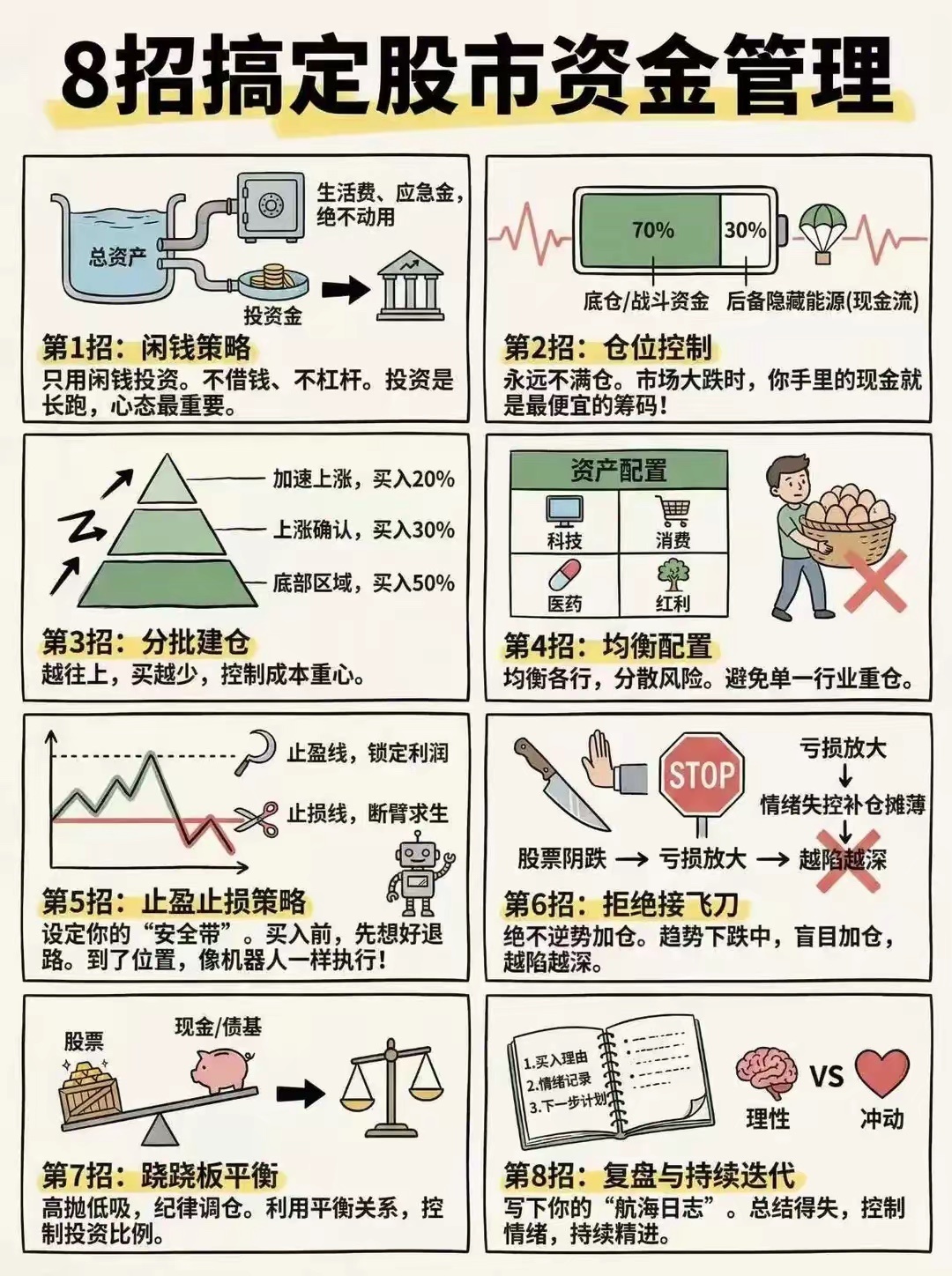 《8招搞定股市资金管理》 