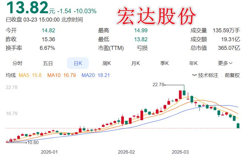 这年报妥妥的利空：股价直接跌停

宏达股份这份年报有点"预期内的意外"！ 202