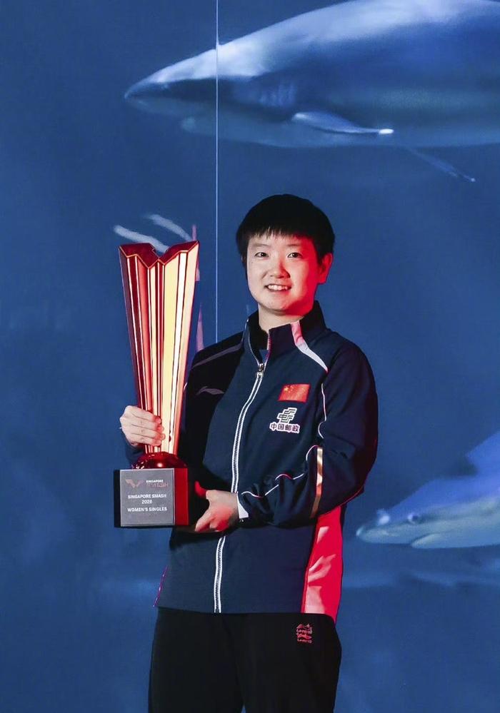王楚钦、孙颖莎WTT大满贯单打五冠王!
王楚钦:
WTT新加坡大满贯2024🏆