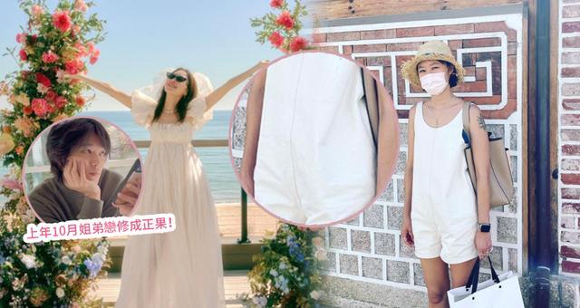 被誉为爱情剧女王的孔晓振，于上年和比自己小10岁的歌手老公Kevin Oh完婚后