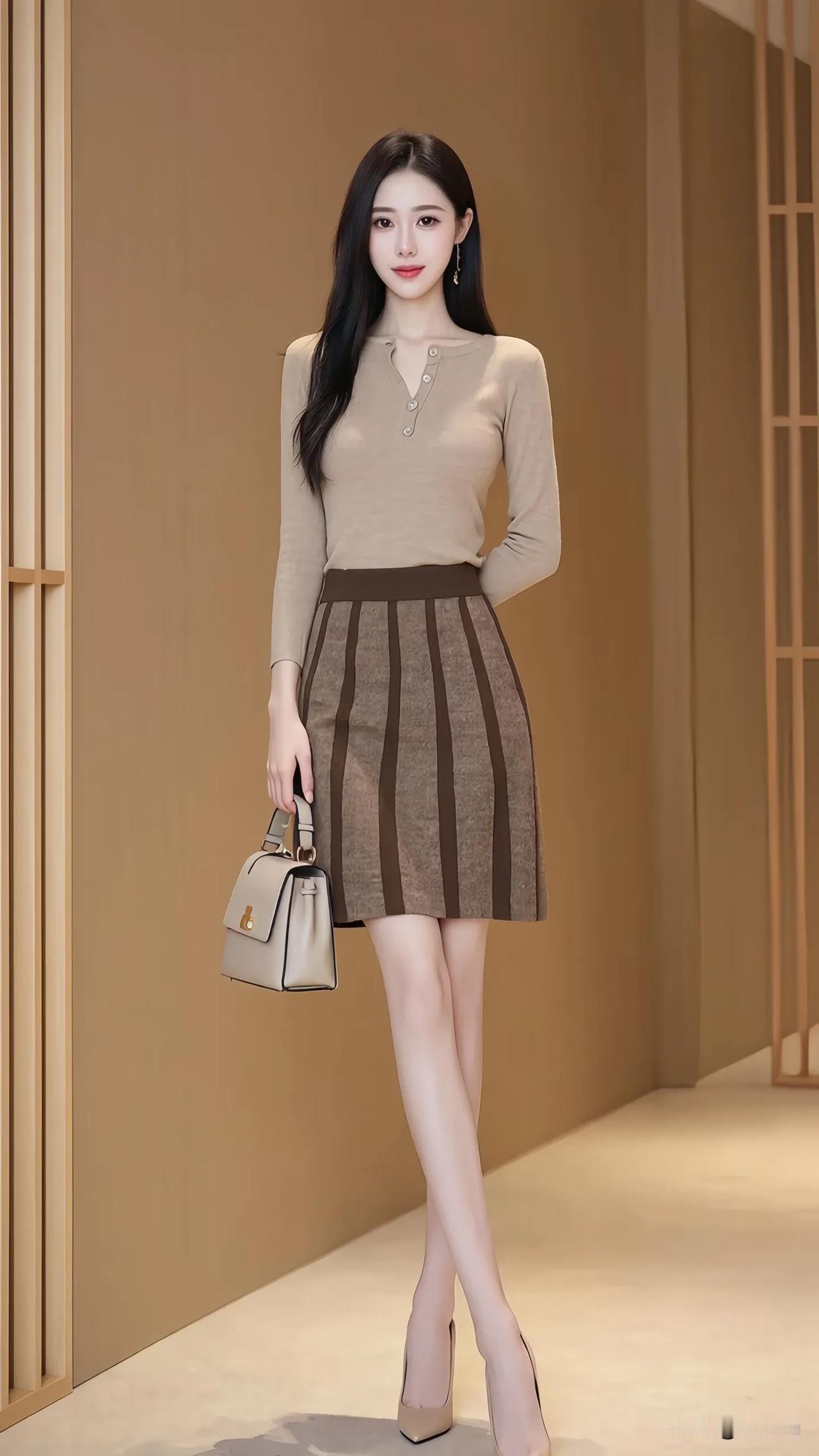 美不美你说了算，优雅气质穿搭，温柔甜美少女心迷人女神魅力展 优雅靓妹 可爱美丽淑