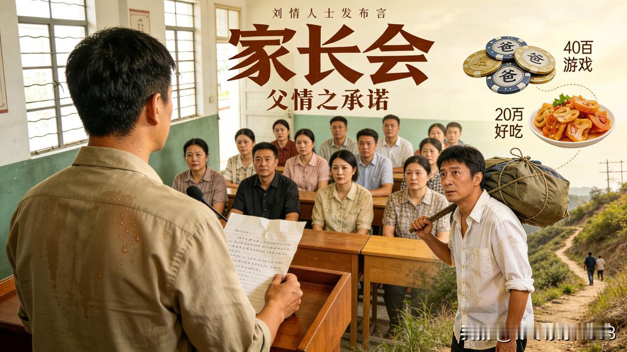 家长会发言那天，我站在讲台上两个小时，后背全是汗。攥紧的发言稿边角都被捏皱了，眼