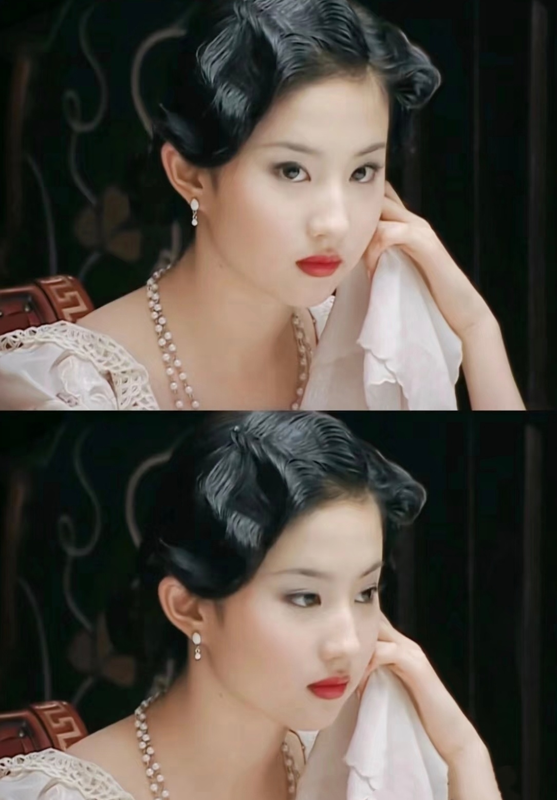 戴燕妮cos刘亦菲白秀珠戴燕妮模仿刘亦菲 戴燕妮复刻刘亦菲《金粉世家》白秀珠妆造