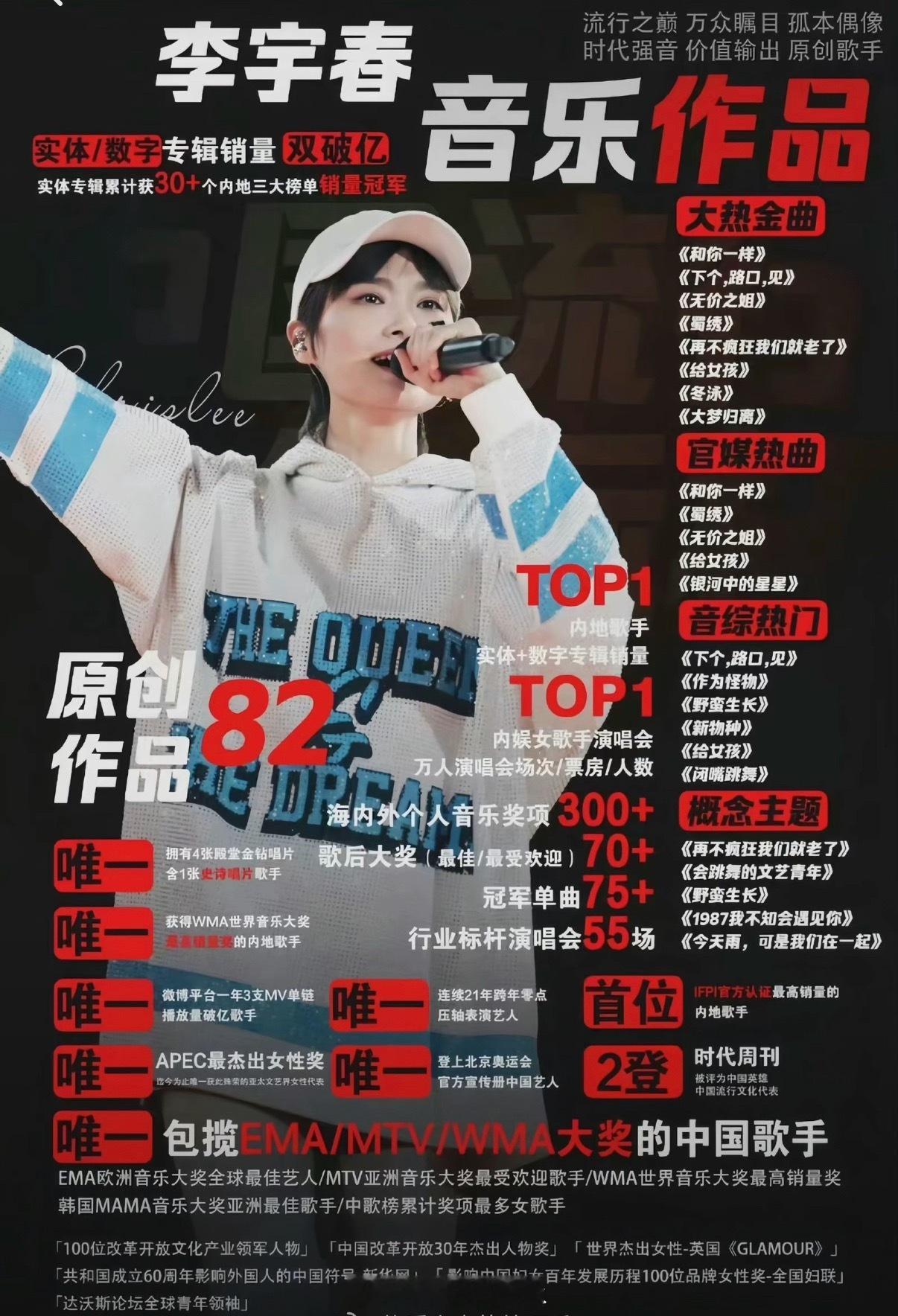 曝某升咖艺人想抢李宇春跨年压轴谁啊，还能抢李宇春的压轴 08 年奥运会 宣传册上