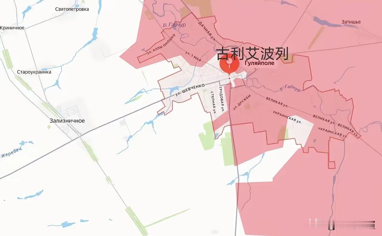 俄军东部集群以南北夹攻的战法向市中心区域挤压，已占领古利艾波列70%市区

俄军