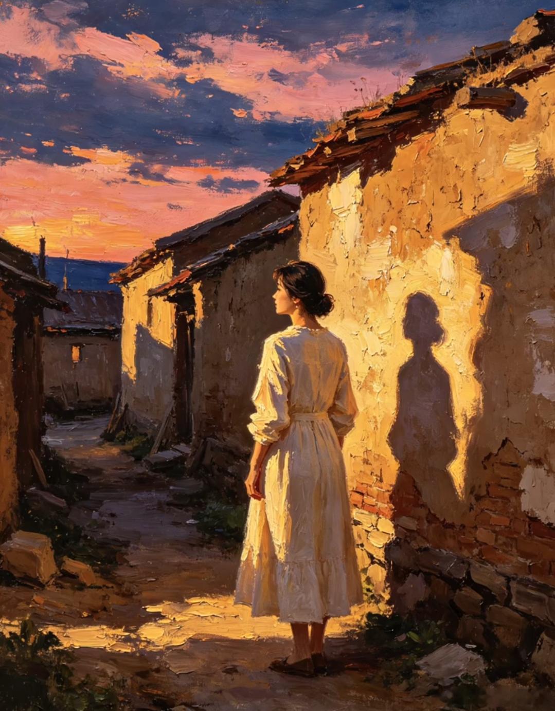 洋洋高锐’妈妈·吗◎谁……伫立在土房下谁……还在老地方等◎妈妈……吗◎微风徐徐吹