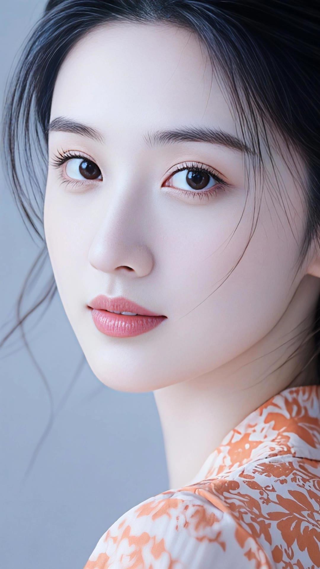 温柔眼眸，轻纱飘逸，如梦似幻的少女情怀