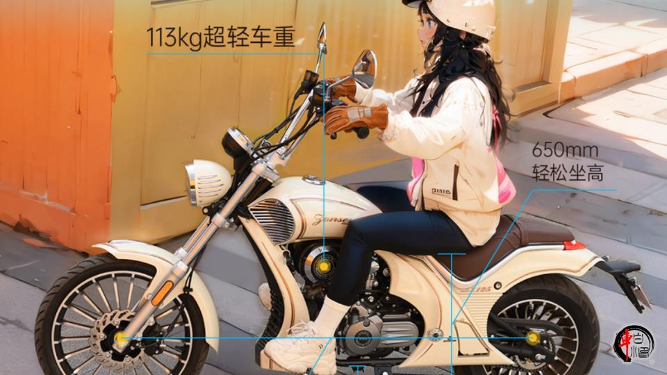 #宗申自动挡巡航YOMI ABS版发布#
宗申摩托针对女性骑手市场推出新款自动挡