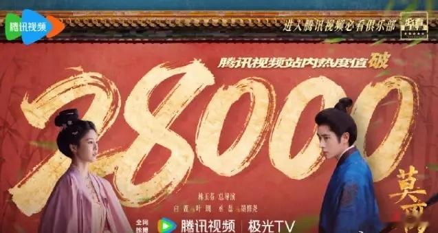 云合又进入冷档期！我都断网一周了，白鹿的《莫离》云合还没登顶，热度跌落会2700