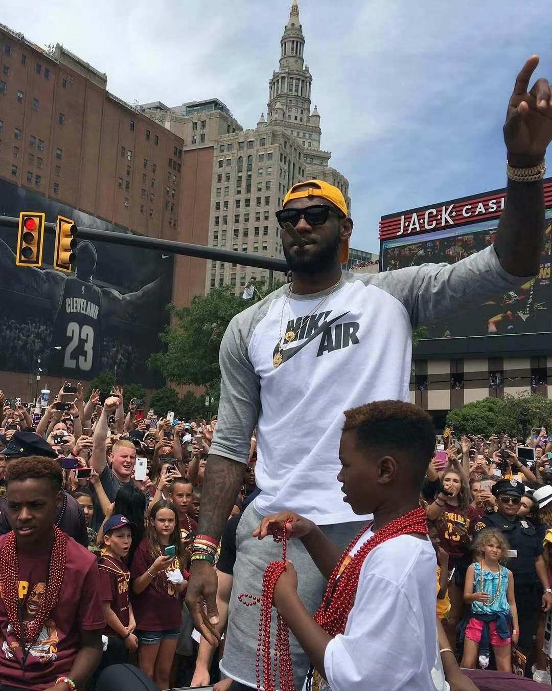 老照片回顾骑士克利夫兰骑士nba詹姆斯