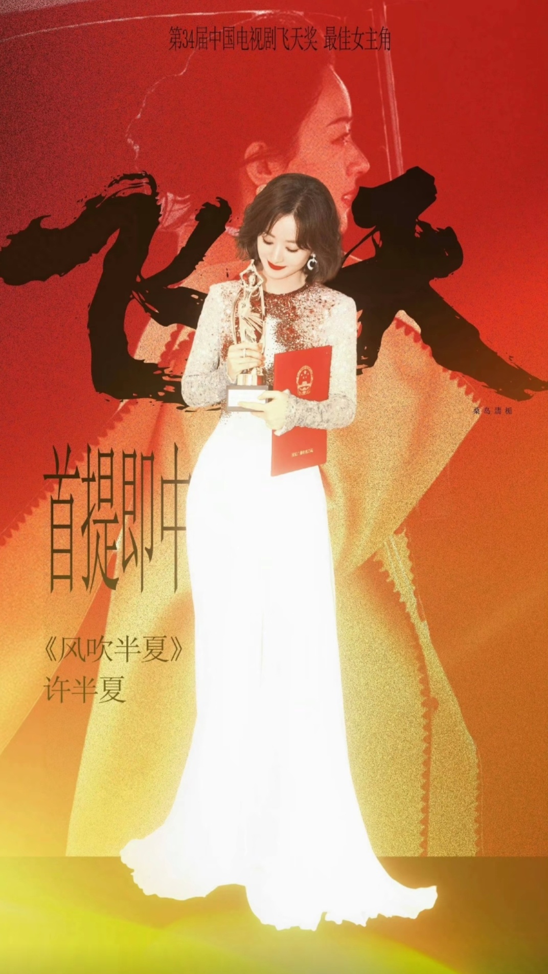 赵丽颖 所有的话都无法形容这张图的权威