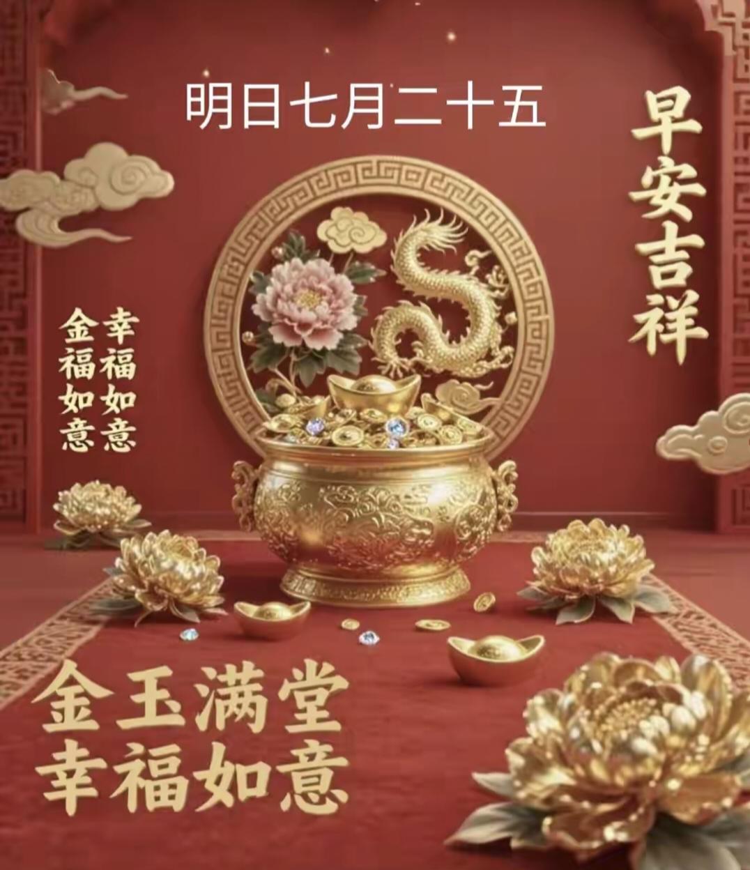 明日七月二十五：在时令与传统里，过好平常一天

明天是农历七月二十五，公历202