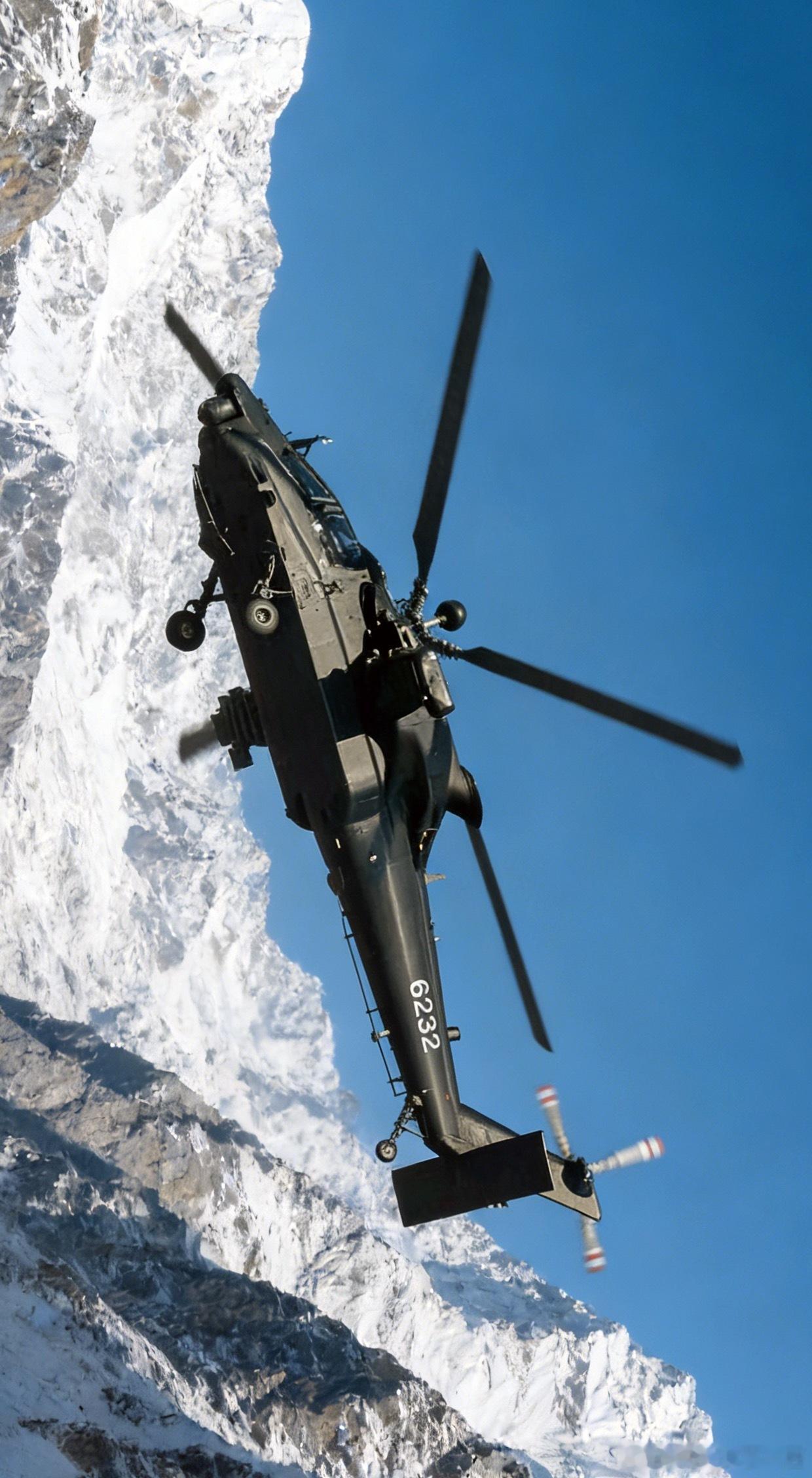 阿帕奇兔高原飞行图 