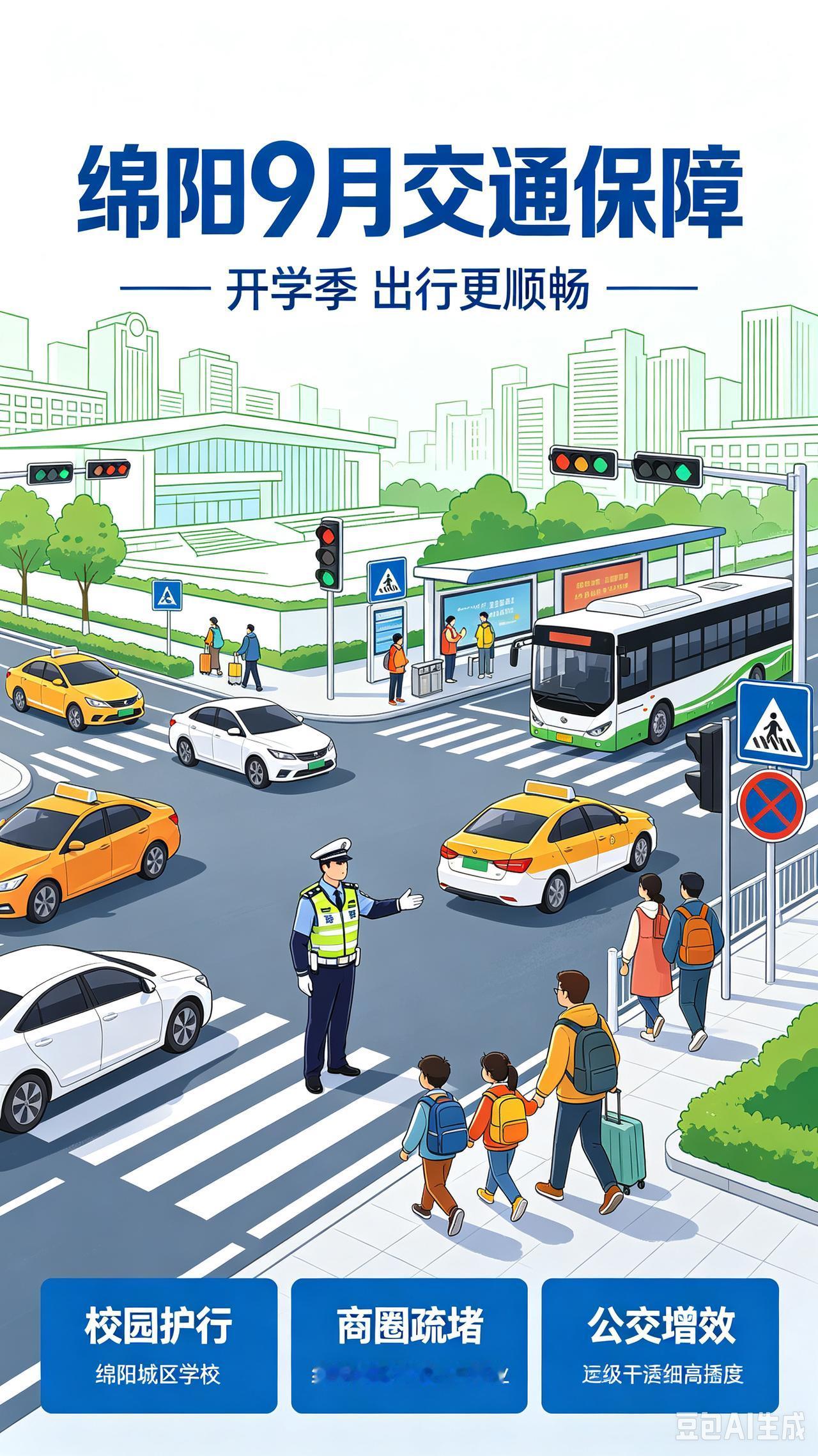 9月重磅更新！绵阳城区多条民生道路提速，全市出行大升级
 
进入9月，绵阳城区迎