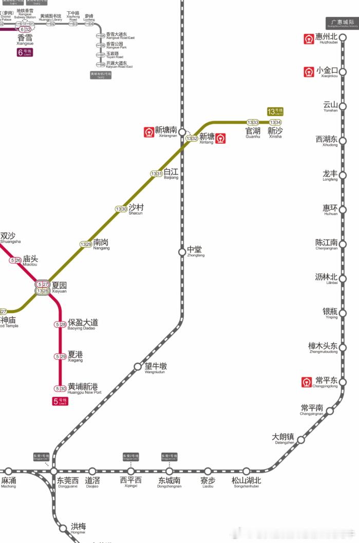 广东城际 【线路停运公告：广惠城际】受台风“红霞”影响，广惠城际铁路惠州境内沥林