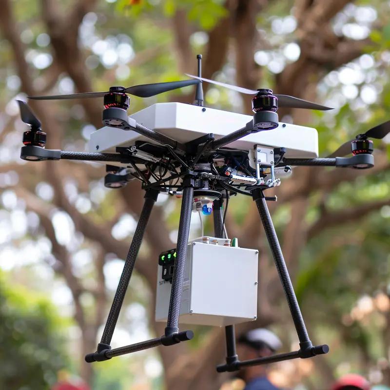 无人机激光雷达测量有不少实用的应用场景。在定高与降落控制方面，它能让无人机在低空