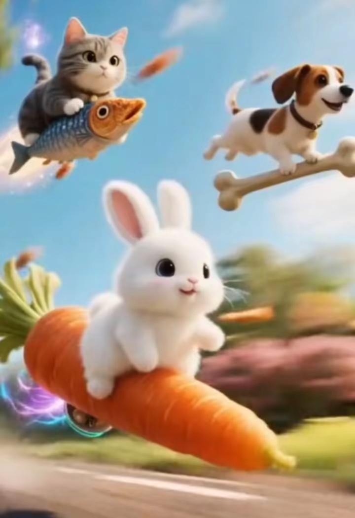 免宝宝 超萌可爱宝贝 也太可爱了吧