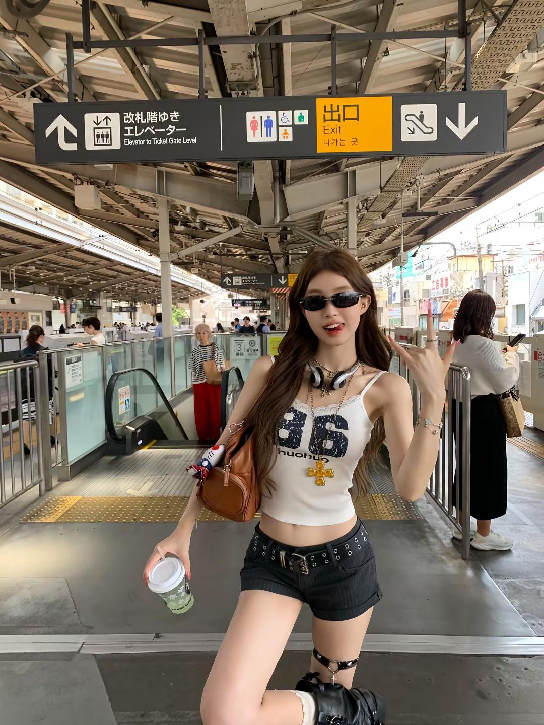 Tokyo日记！辣妹出街 citywalk 美式辣妹 ootd