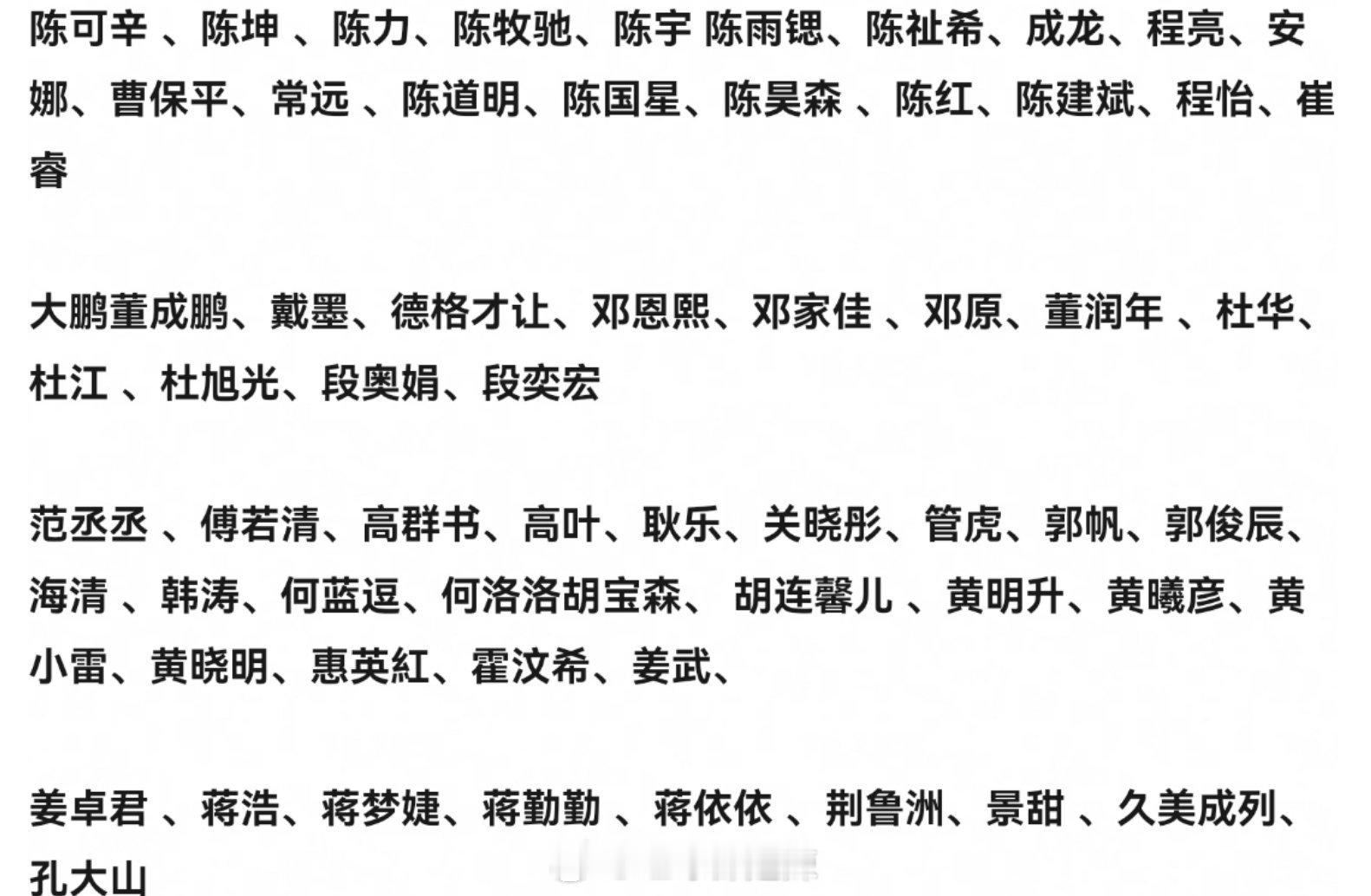 华表奖官宣嘉宾阵容 ​​​